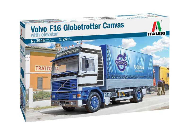 Italeri 3945 Volvo F16 Globetrotter Canavas
